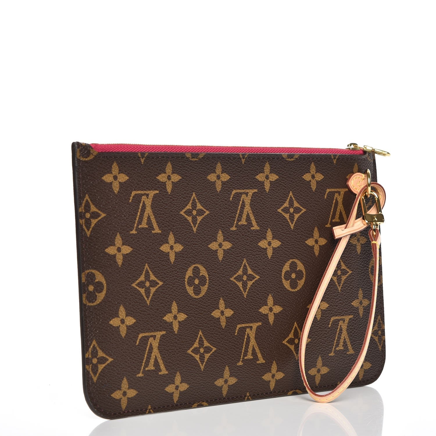 Louis Vuitton Monogram Neverfull MM GM Pochette Pivoine 3 of 8