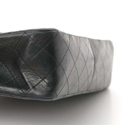 Chanel Lambskin Quilted Medium Double Flap Black 15 of 15