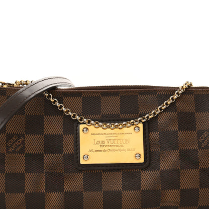 Louis Vuitton Damier Ebene Eva Clutch 8 of 13