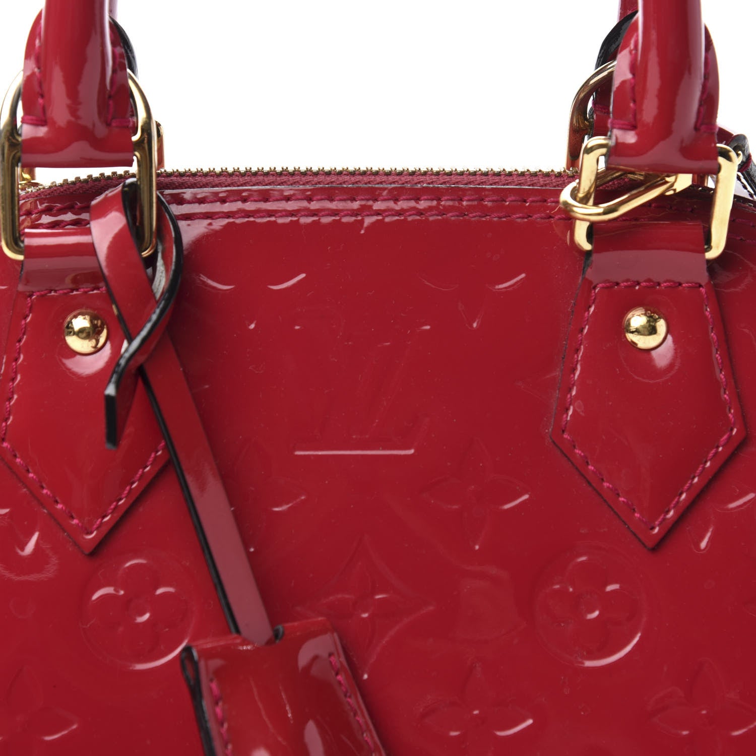 Louis Vuitton Vernis Alma BB Rose Indien 10 of 10