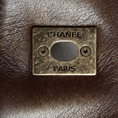 Chanel Calfskin Into The Fringe Hobo Brown 8 of 9