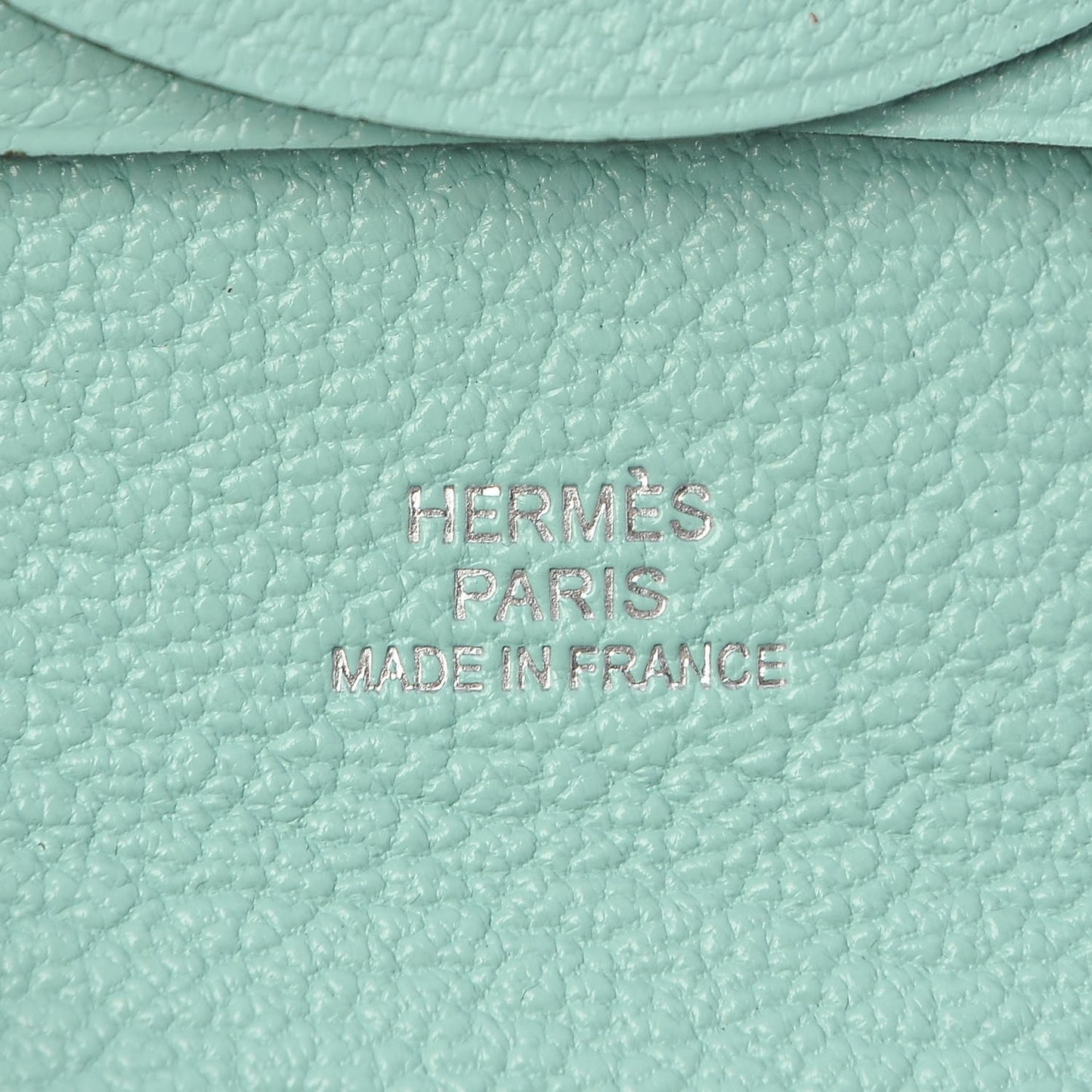Chevre Mysore Bastia Coin Purse Aqua
