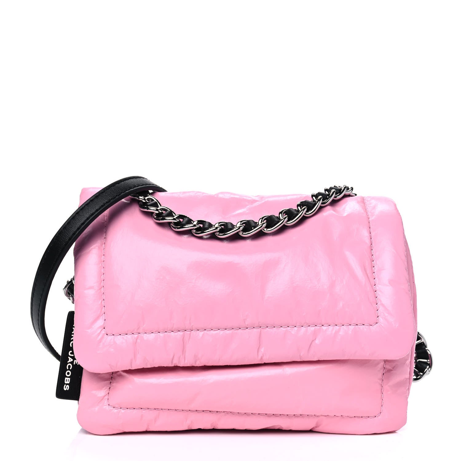 Marc Jacobs Lambskin The Mini Pillow Bag Pink 1 of 4