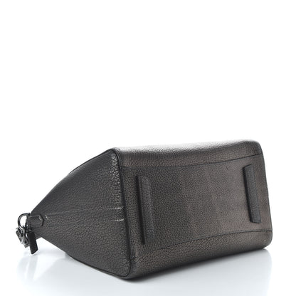 Givenchy Metallic Sugar Goatskin Medium Antigona Gunmetal 5 of 11