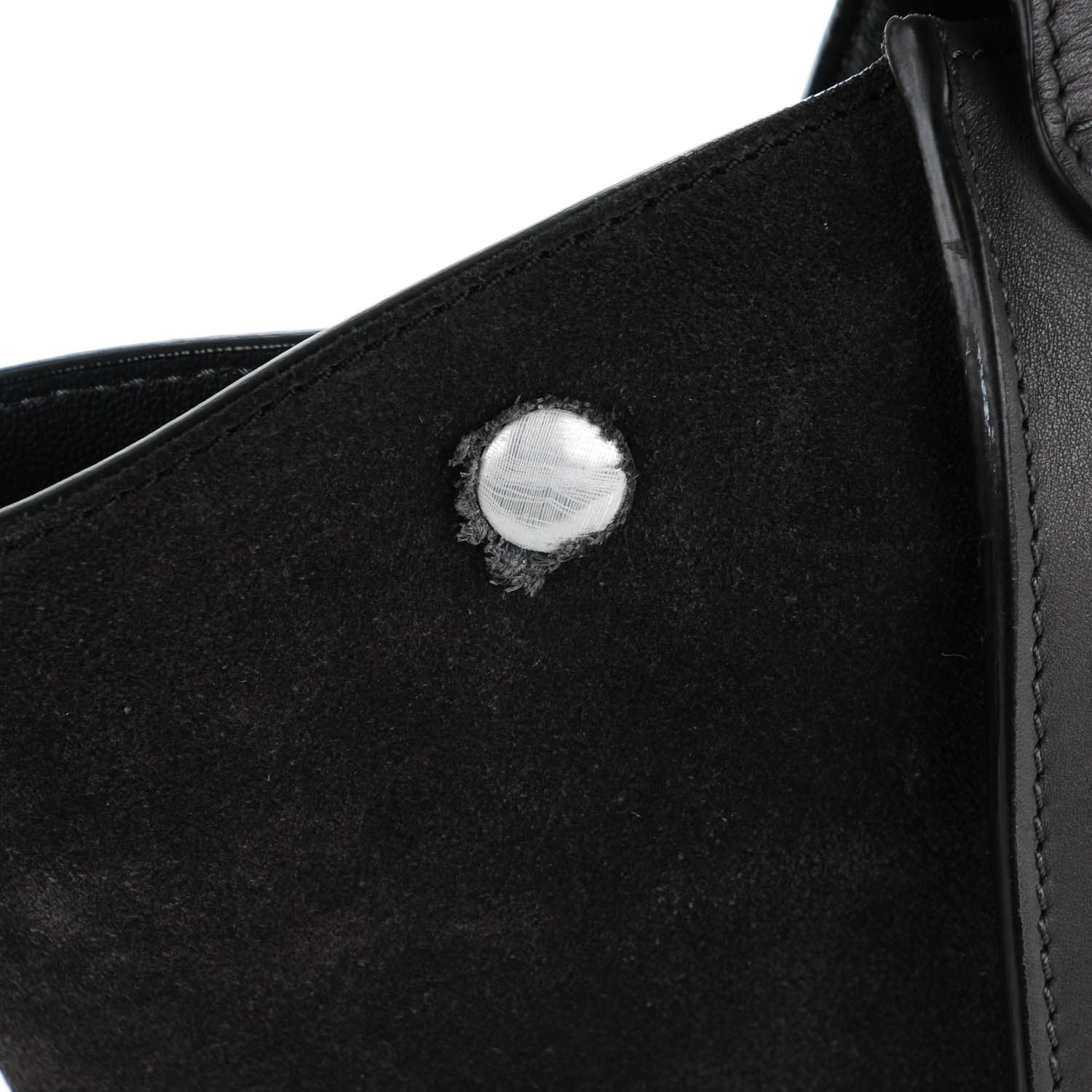 Celine Smooth Calfskin Suede Medium Trapeze Grey 10 of 10