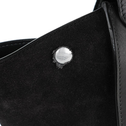 Celine Smooth Calfskin Suede Medium Trapeze Grey 10 of 10