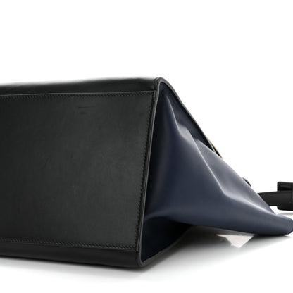 Celine Calfskin Suede Medium Tri-Color Trapeze Grey 10 of 18