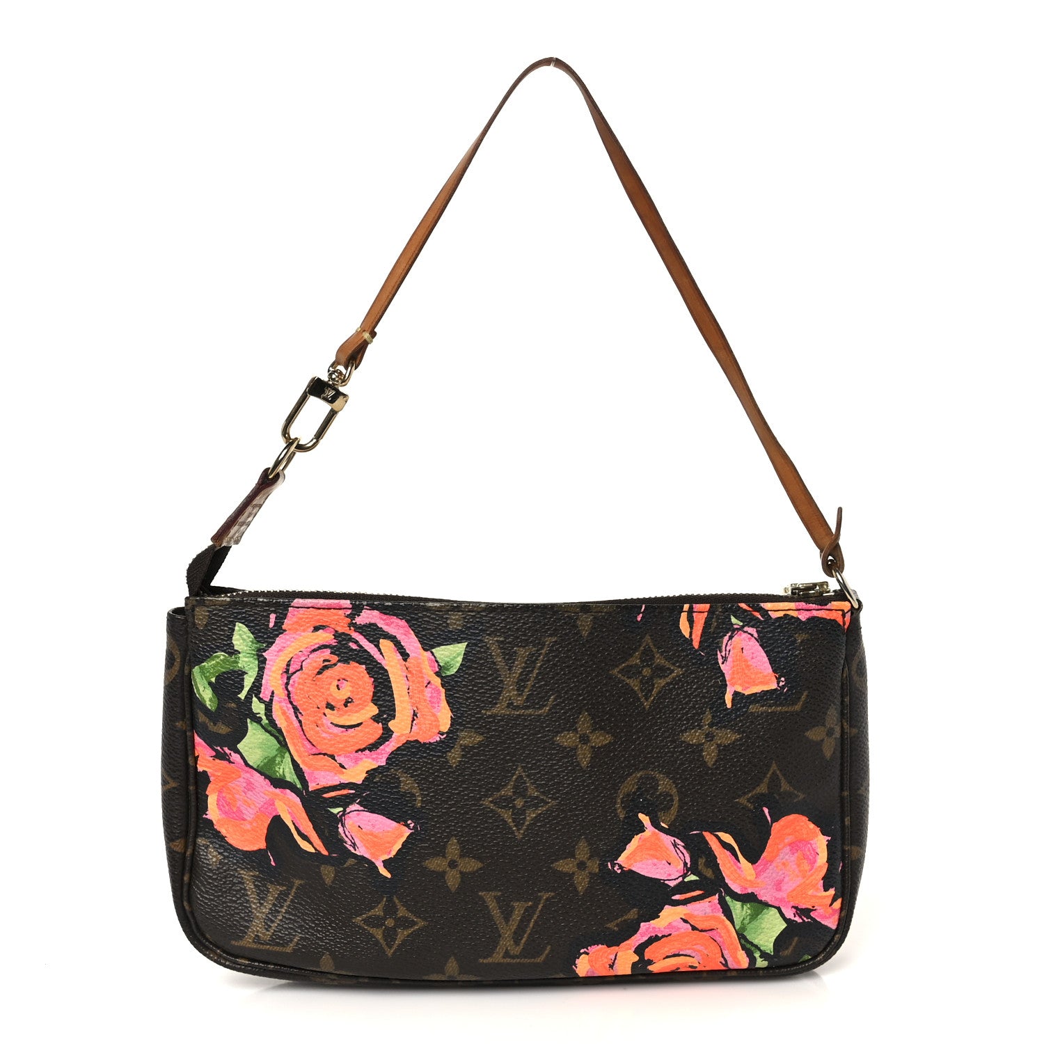 Louis Vuitton Monogram Roses Pochette Accessories 1 of 10