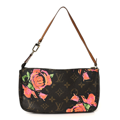 Louis Vuitton Monogram Roses Pochette Accessories 1 of 10