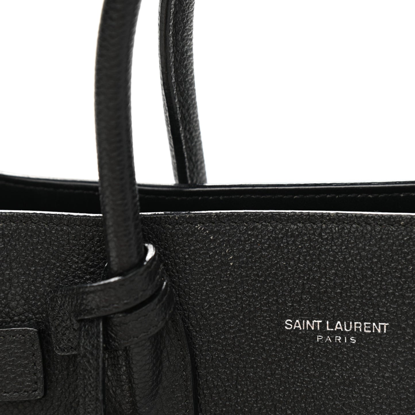 Calfskin Nano Sac De Jour Black