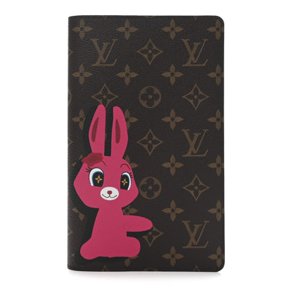 Louis Vuitton LV X SY Monogram Rabbit Emily Notebook Cover MM Pink 1 of 7