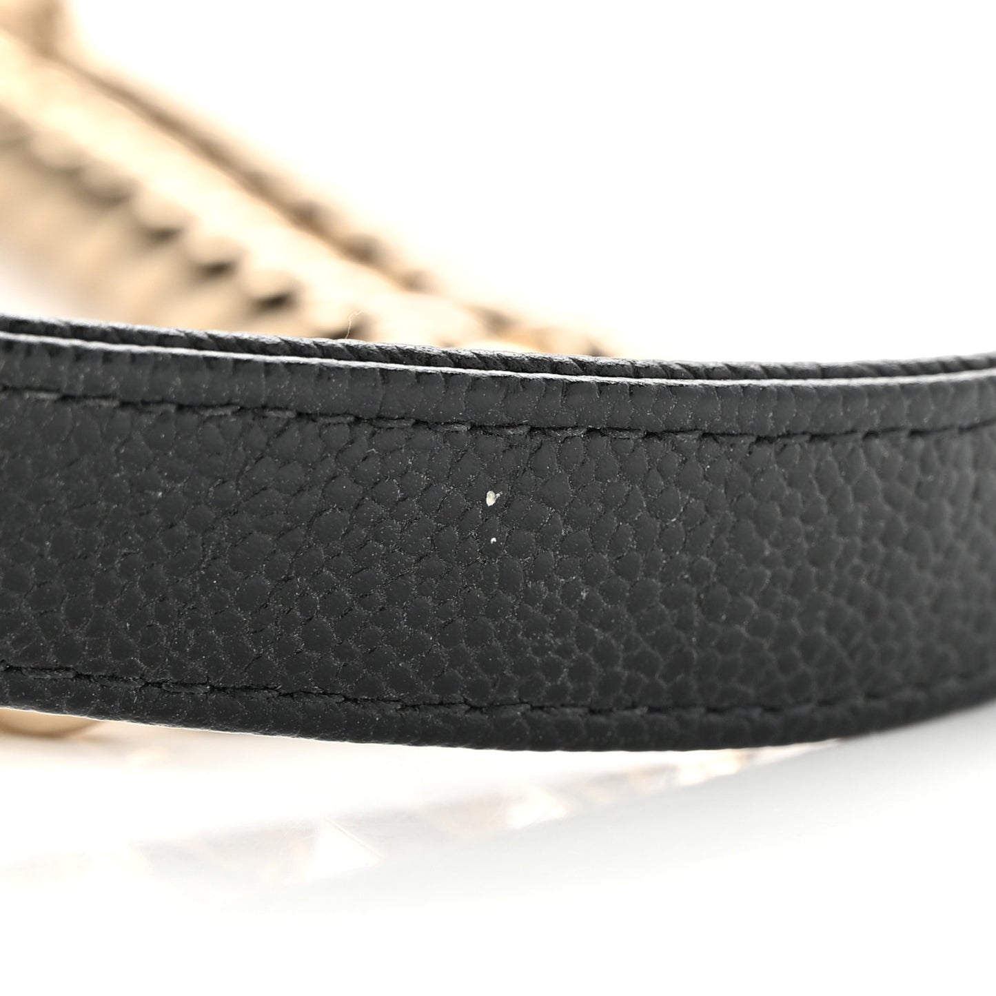 Caviar Chevron Quilted Medium Boy Flap Black