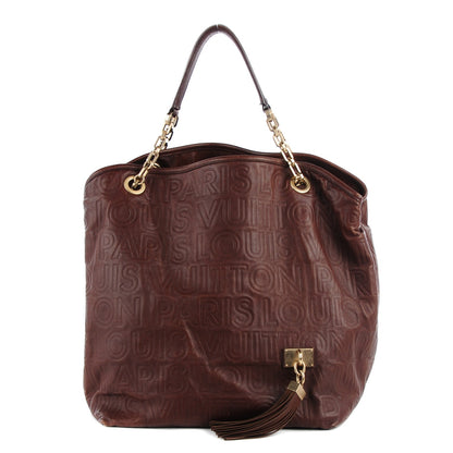 Louis Vuitton Monogram Paris Souple Whisper GM Chocolate 1 of 7