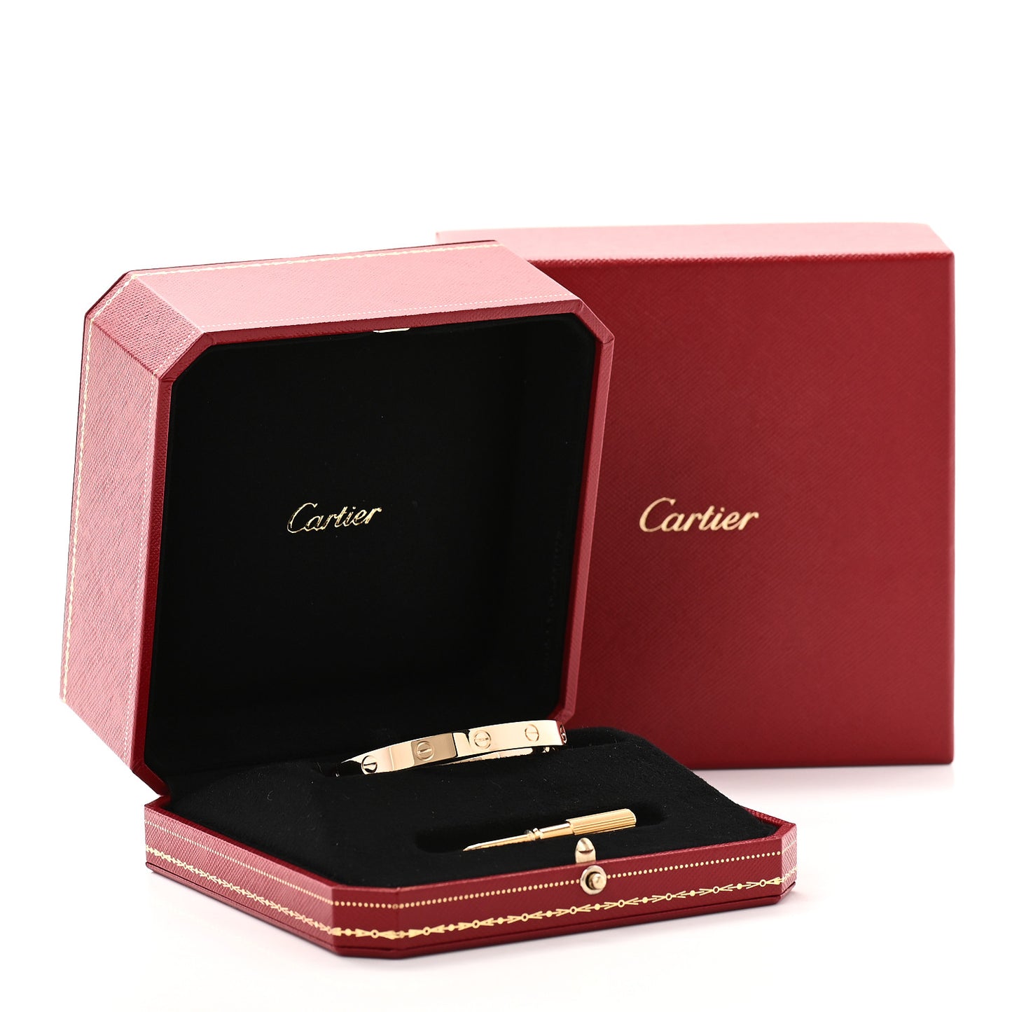 18K Yellow Gold LOVE Bracelet 16