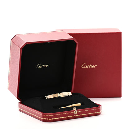 Cartier 18K Yellow Gold LOVE Bracelet 16 7 of 7