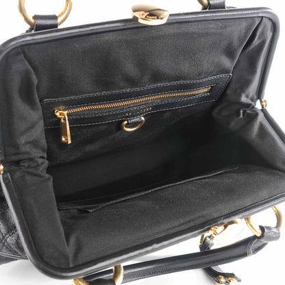Marc Jacobs Calfskin Quilted Stam Black 5 of 9