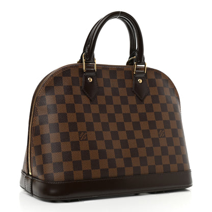 Louis Vuitton Damier Ebene Alma PM 3 of 12