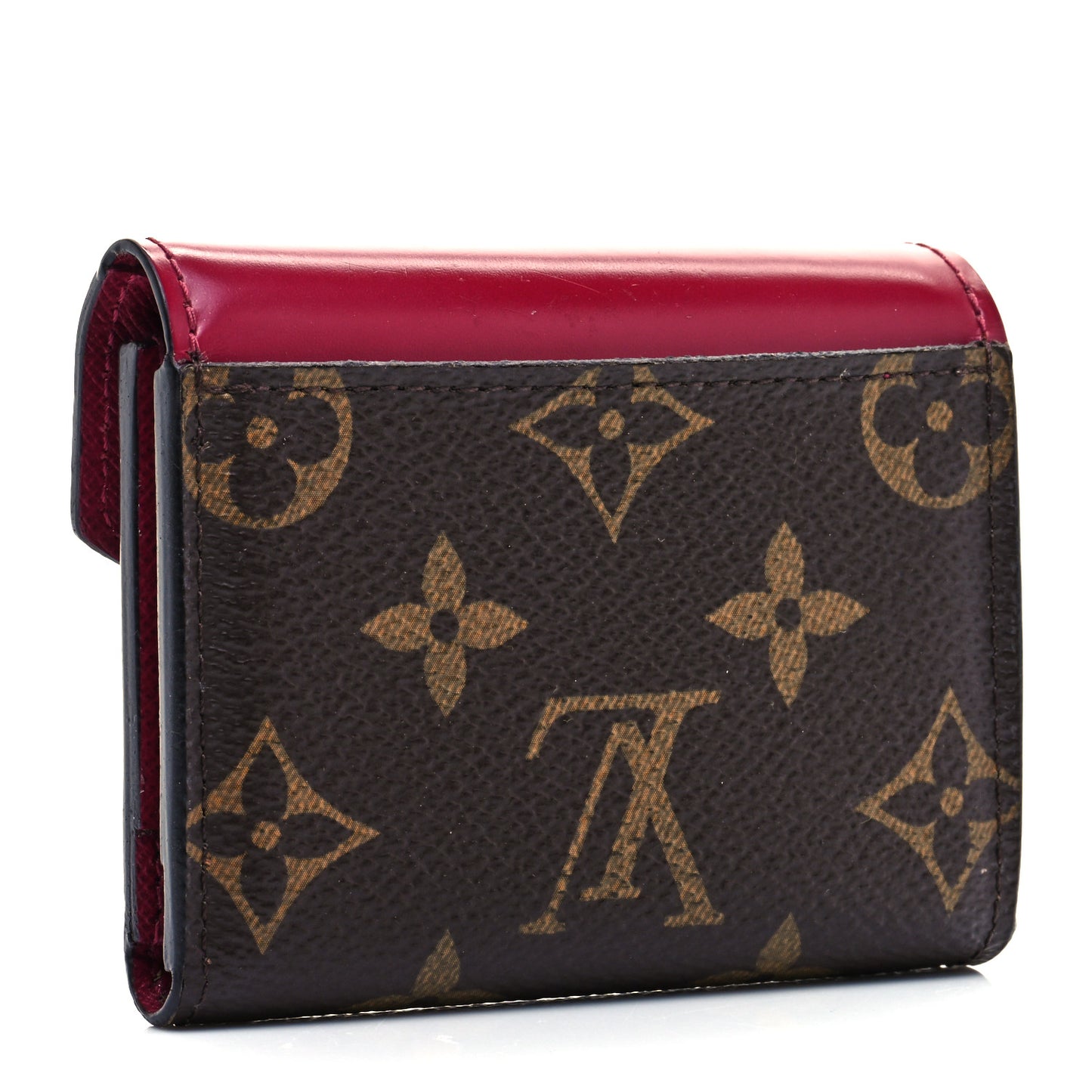 Monogram Zoe Wallet Fuchsia