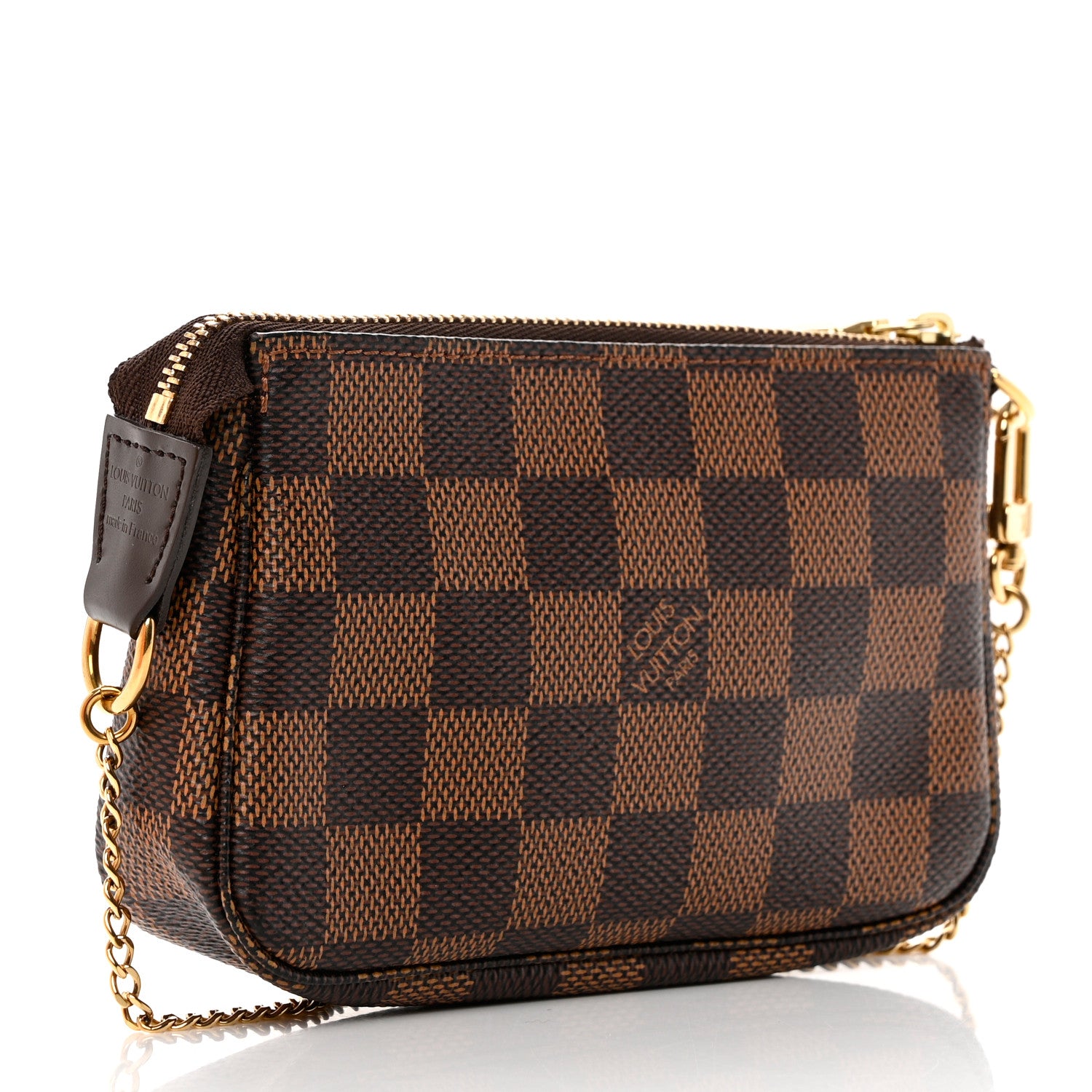 Louis Vuitton Damier Ebene Mini Pochette Accessories 3 of 8