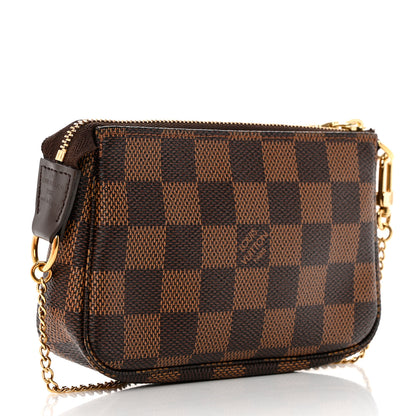 Louis Vuitton Damier Ebene Mini Pochette Accessories 3 of 8