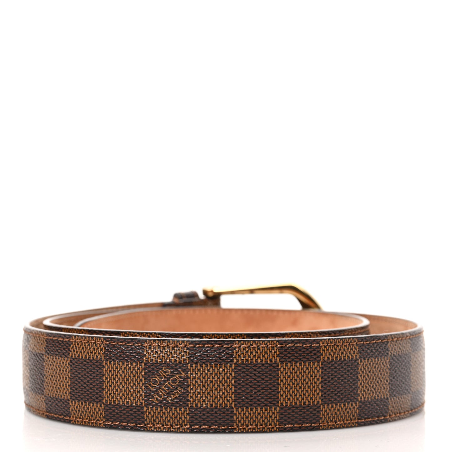 Damier Ebene Riveted Belt 100 40