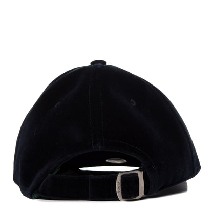 Gucci X MLB Velvet LA Dodgers Embroidered Baseball Hat 55-59 Midnight 4 of 9
