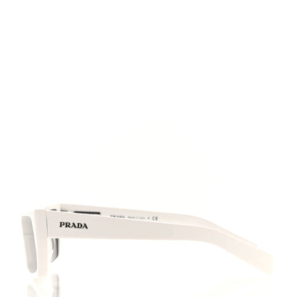 Prada Runway Sunglasses SPR 24Y White Slate Gray 3 of 8