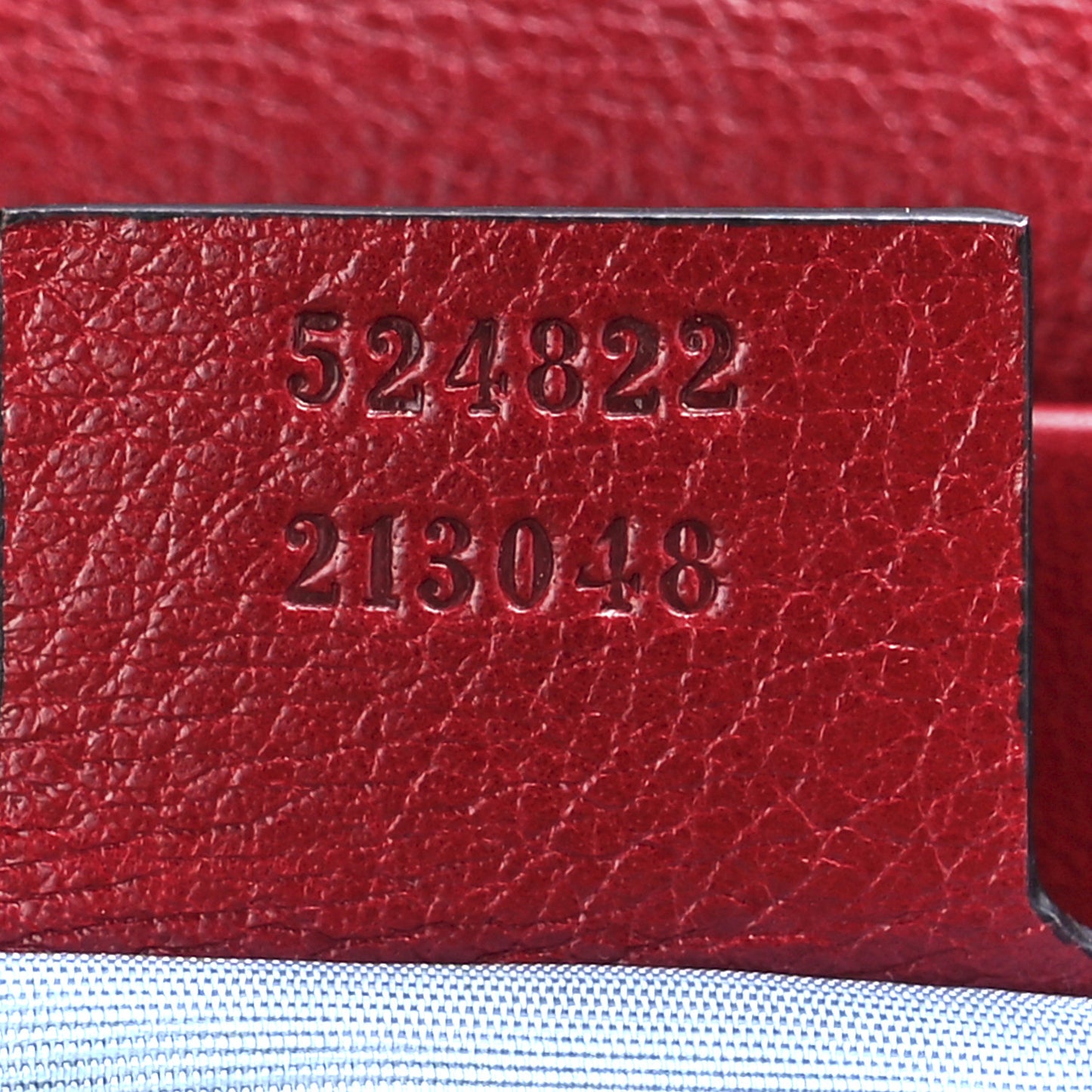Calfskin Diagonal GG Medium Thiara Double Envelope Shoulder Bag Black Red