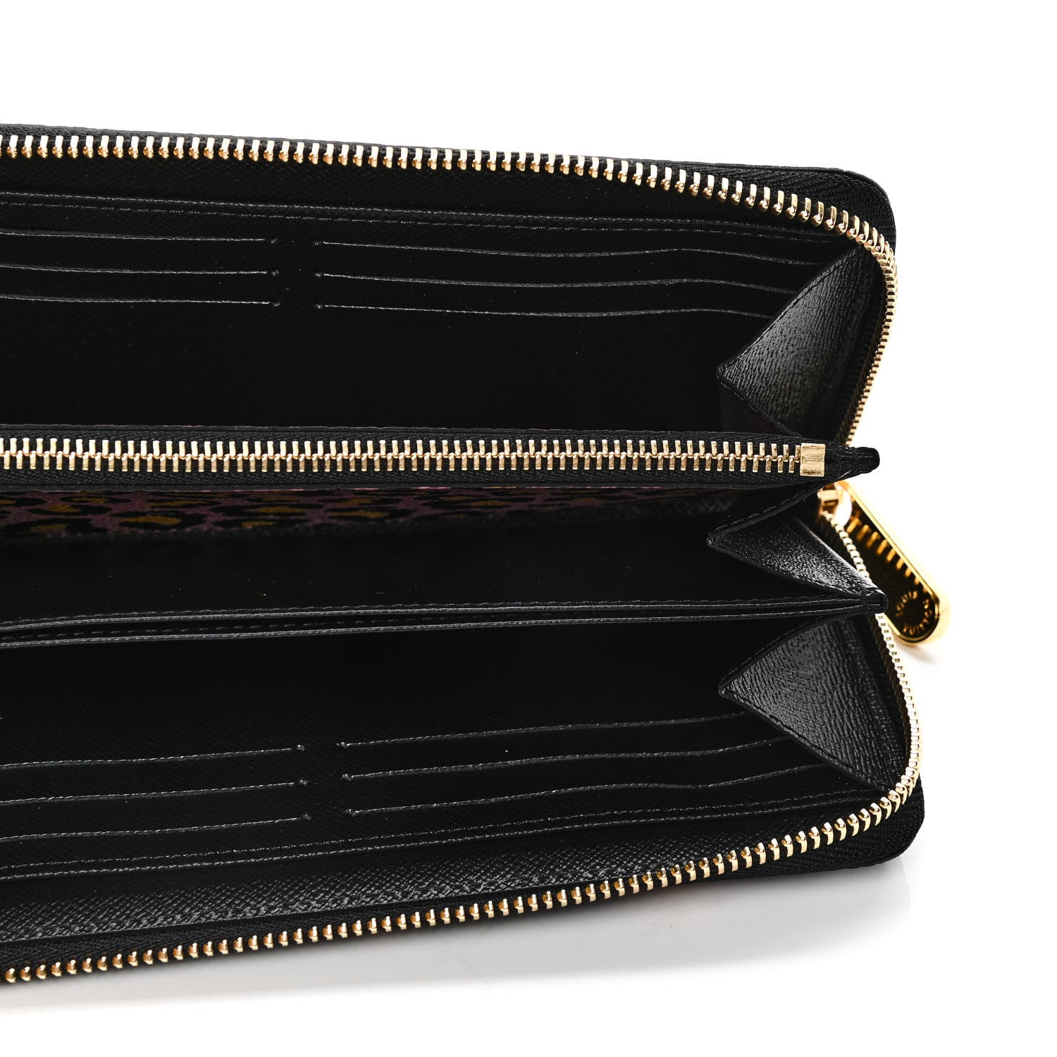 Louis Vuitton Monogram Giant Wild At Heart Zippy Wallet Black 4 of 4