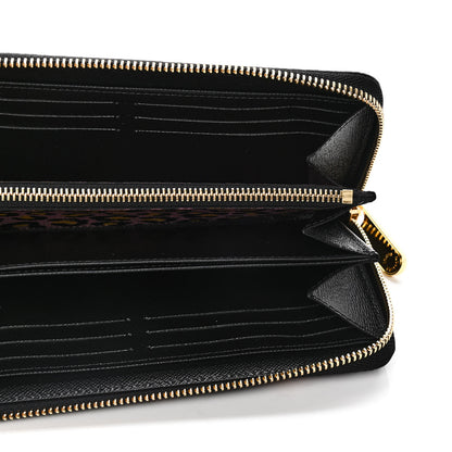 Louis Vuitton Monogram Giant Wild At Heart Zippy Wallet Black 4 of 4