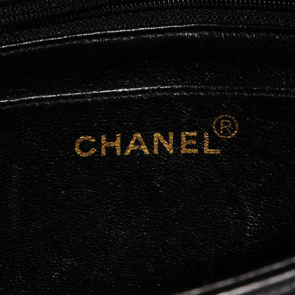 Chanel Lambskin Quilted Small Single Flap Black 6 of 8