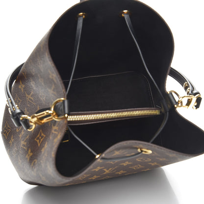 Louis Vuitton Monogram Neonoe MM Black 5 of 7