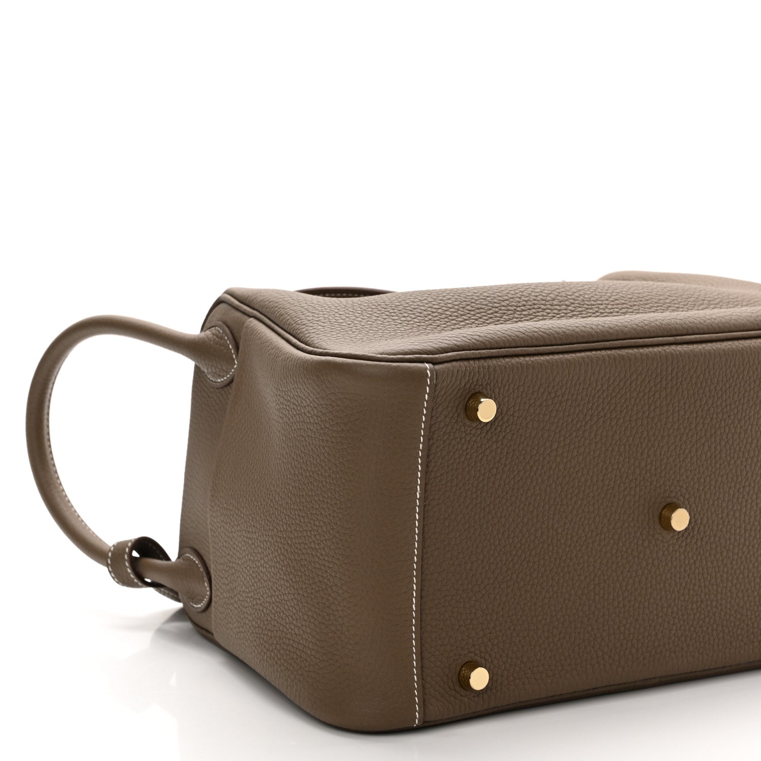 Hermes Taurillon Clemence Lindy 30 Etoupe 8 of 9