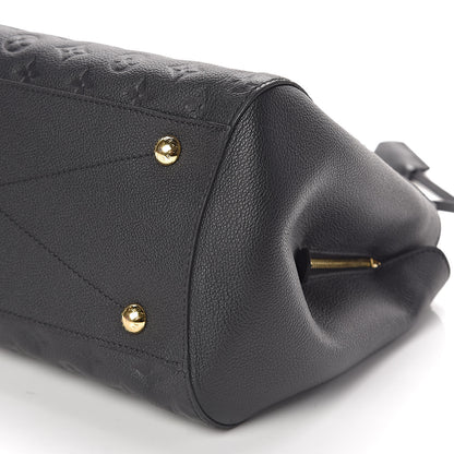Louis Vuitton Empreinte Montaigne GM Black 9 of 10
