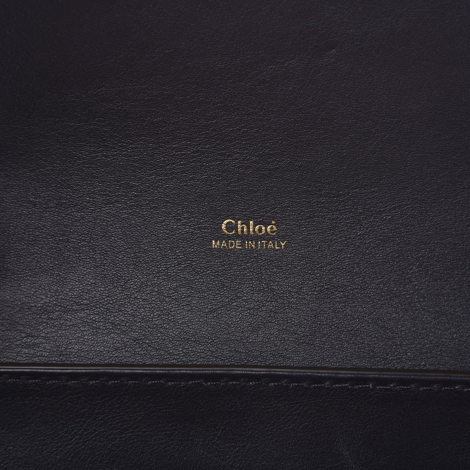 Chloe Calfskin Crocodile Embossed Medium Aby Day Shoulder Bag Full Blue 7 of 10