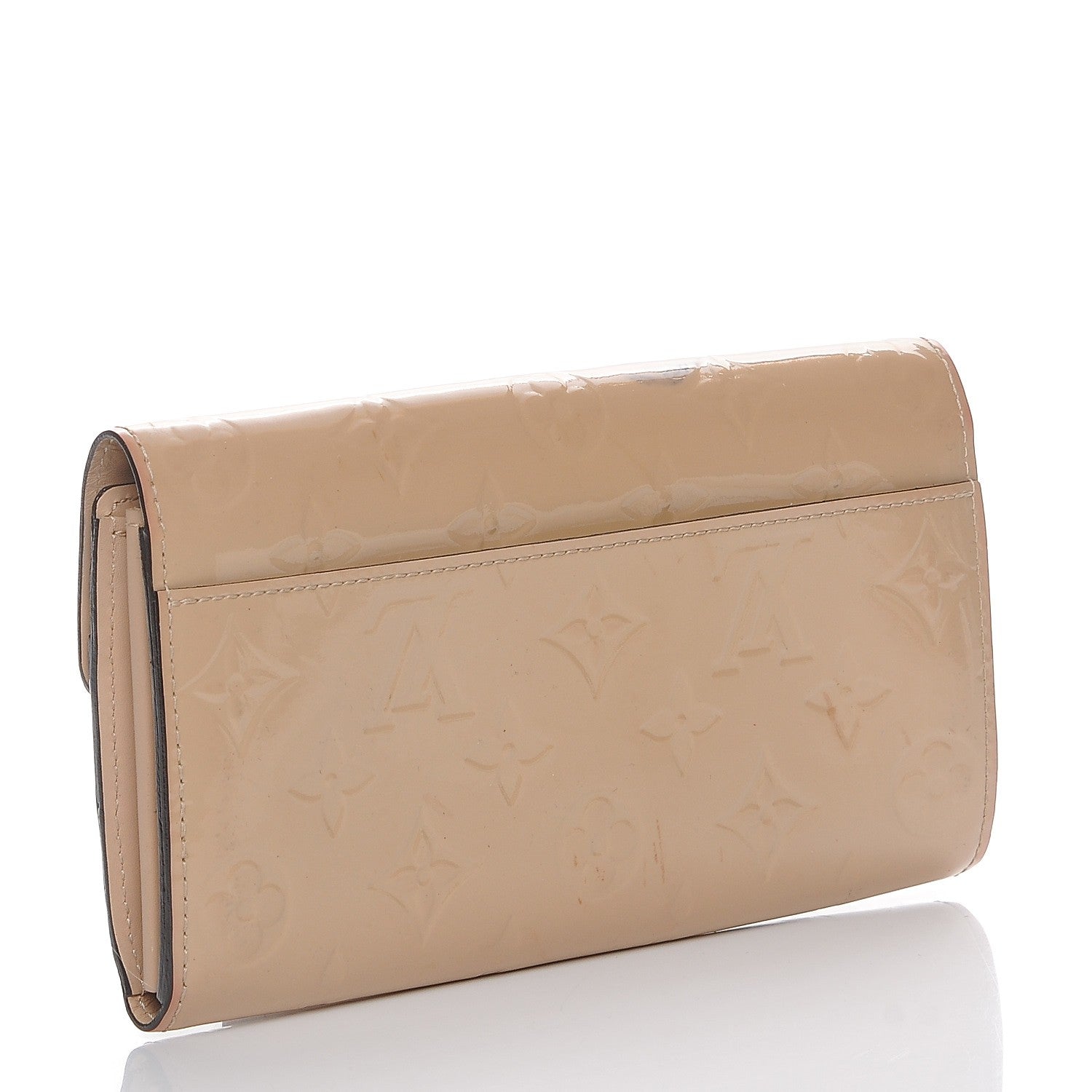 Louis Vuitton Vernis Sarah Wallet NM Dune 3 of 14