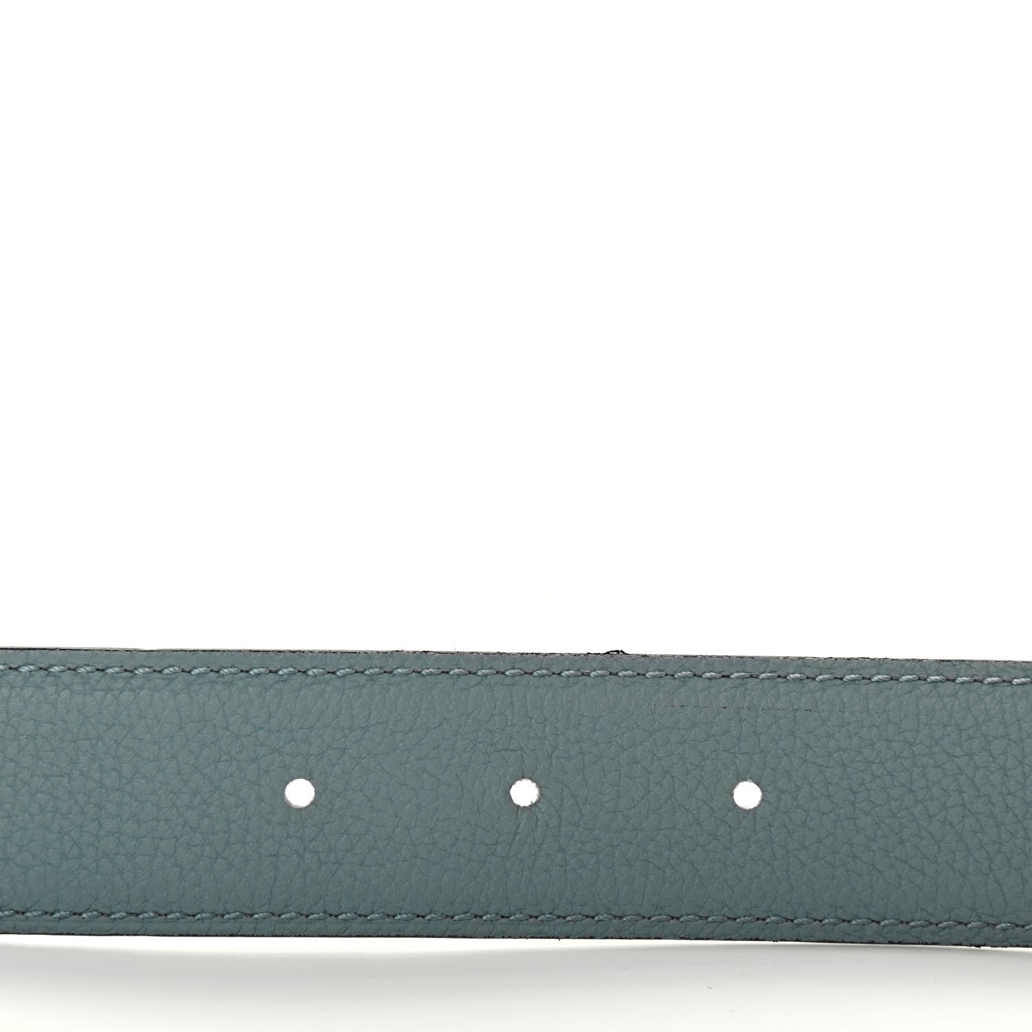 Hermes 135 Togo 32mm Guilloche H Belt 90 Ciel Graphite 4 of 9