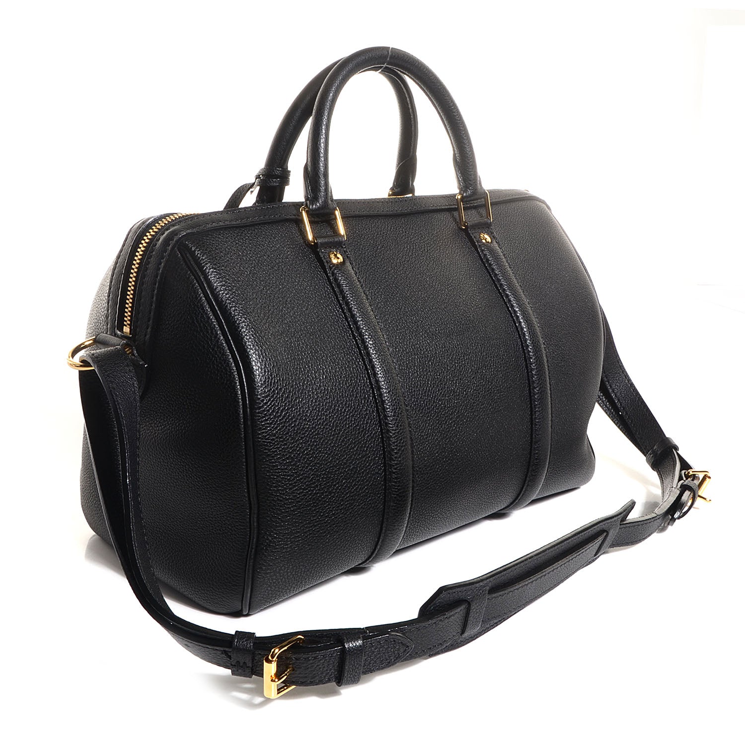 Louis Vuitton Veau Cachemire SC Bag PM Black 3 of 7