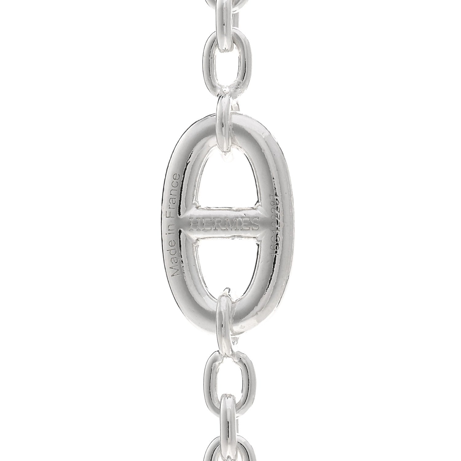 Hermes Sterling Silver Farandole Necklace 120 4 of 4