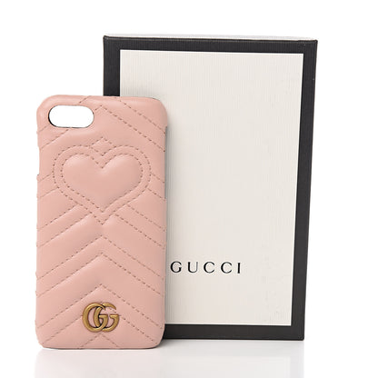 Gucci Calfskin Matelasse Marmont iPhone 7 Case Pink 5 of 5