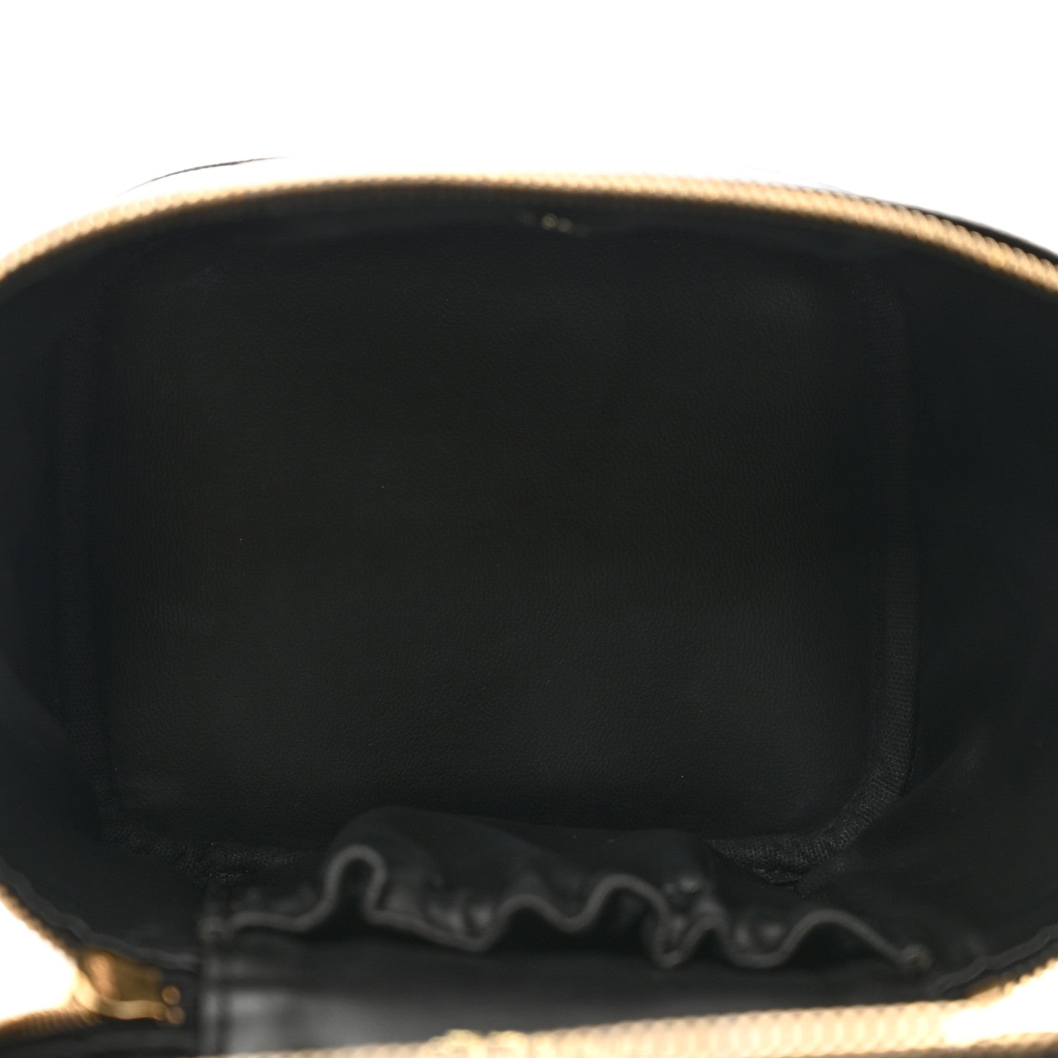 Chanel Caviar Cosmetic Vanity Bag Black 5 of 8