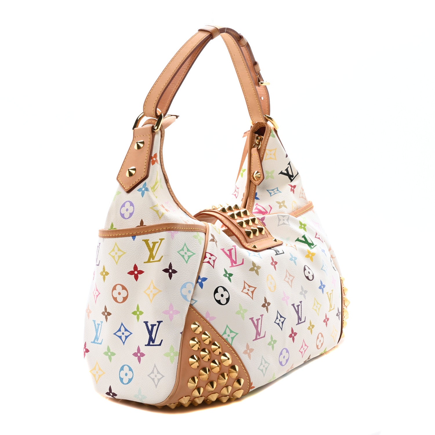 Louis Vuitton Monogram Multicolor Chrissie White 3 of 9