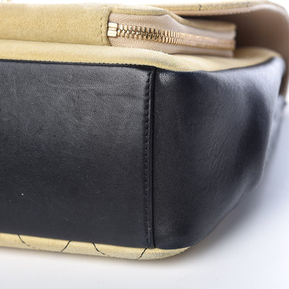 Chanel Suede Medium Business Affinity Flap Beige 9 of 13