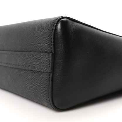 Prada Saffiano Soft Calfskin Small Zippered Tote Black 10 of 10