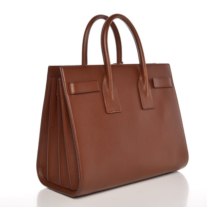 Saint Laurent Calfskin Small Sac de Jour Cotto 3 of 13