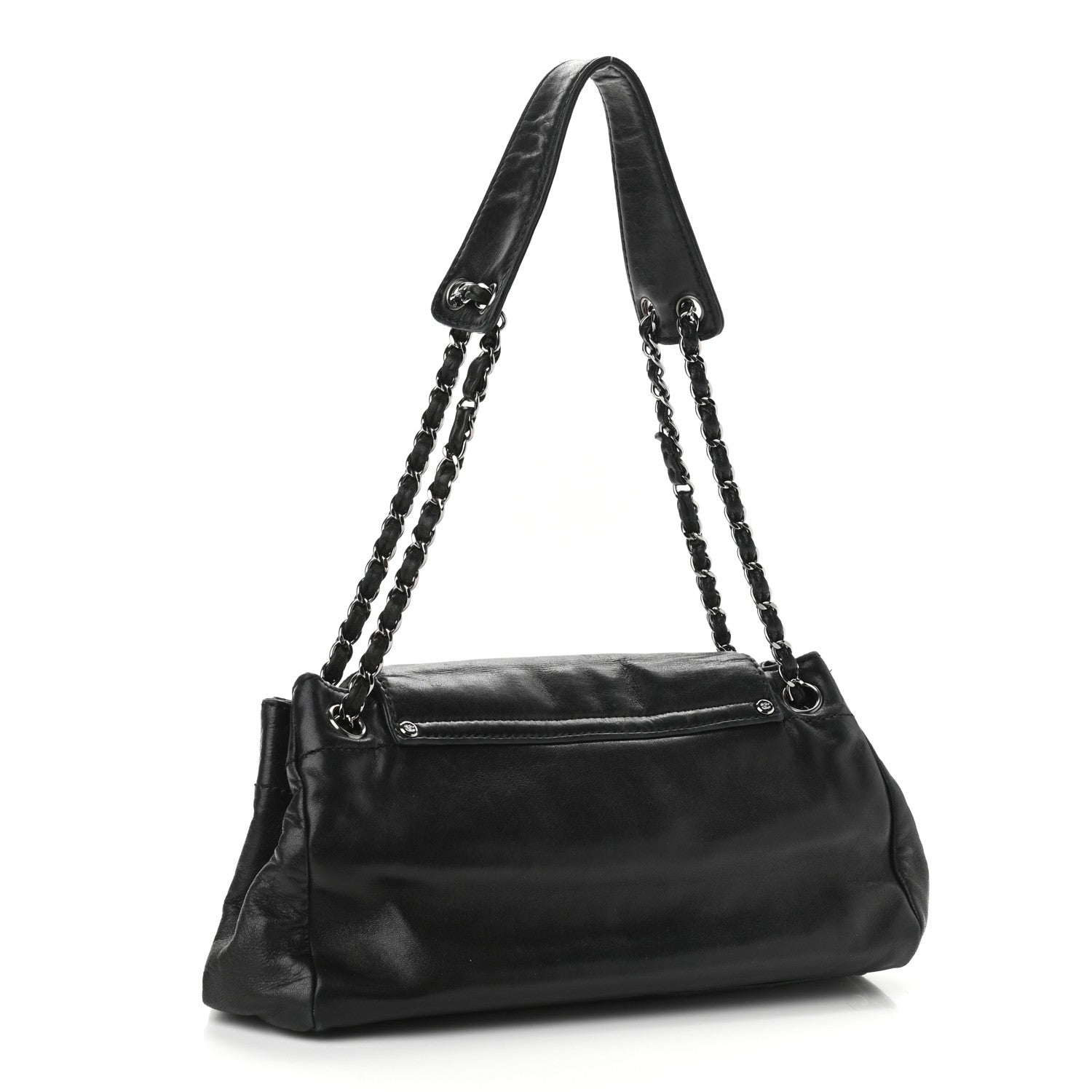 Chanel Lambskin Rock and Chic Shoulder Bag Black 2 of 12