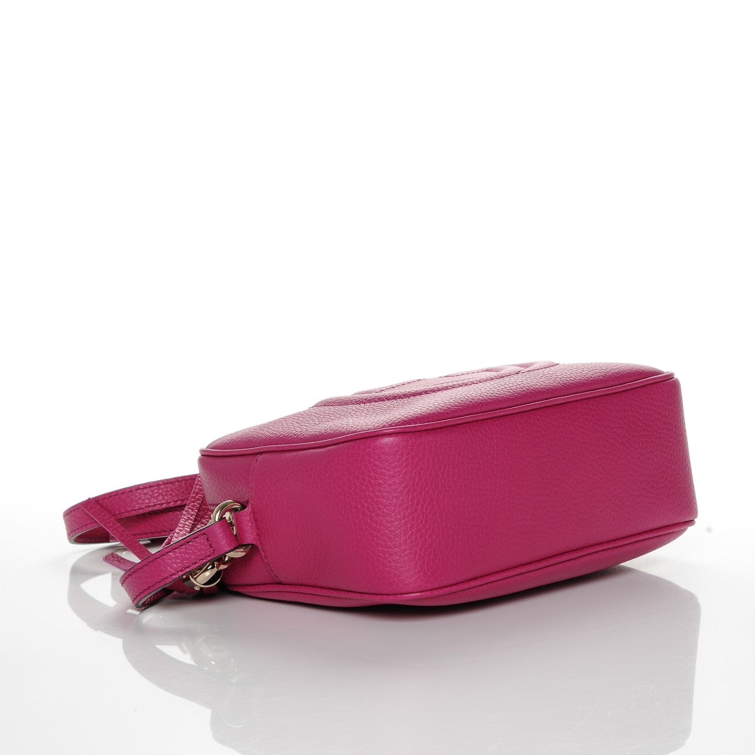 Gucci Cellarius Calfskin Small Soho Disco Bag Bright Bouganville 4 of 6