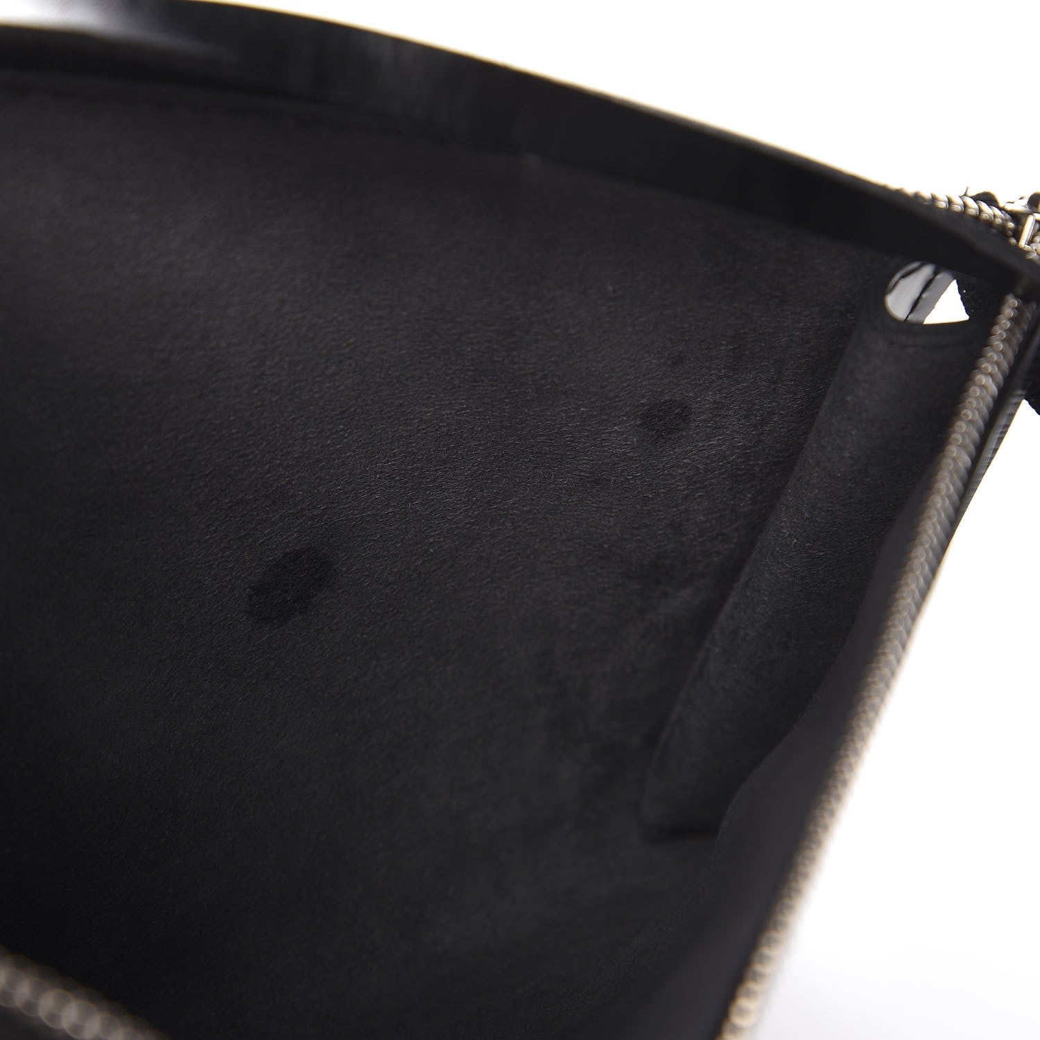 Louis Vuitton Epi Pochette Accessories 24 Black 8 of 13