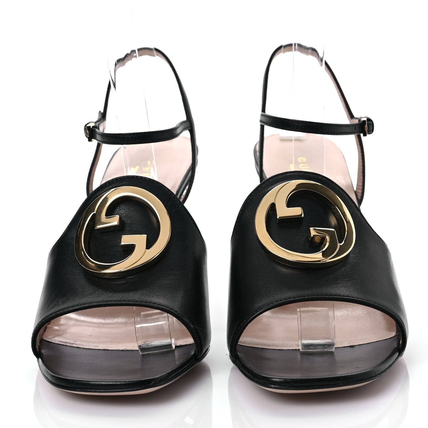 Malaga Kid Blondie 85mm Slingback Sandals 39.5 Black