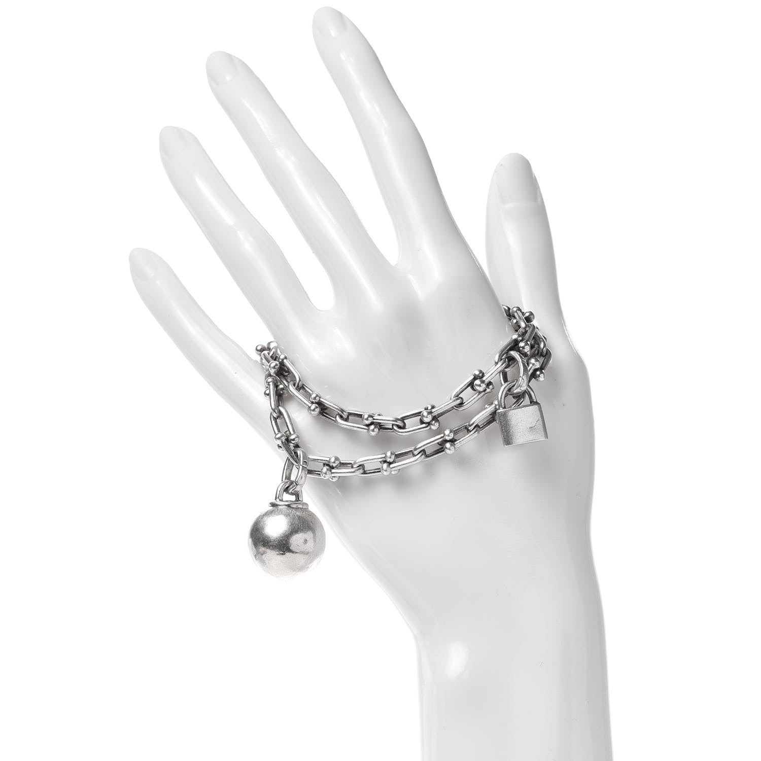 Tiffany Sterling Silver HardWear Wrap Bracelet 2 of 8